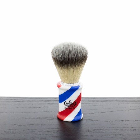 Omega 0146735 HI-BRUSH Synthetic Shaving Brush